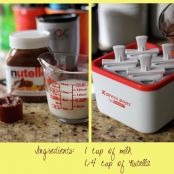 Nutella popsicles