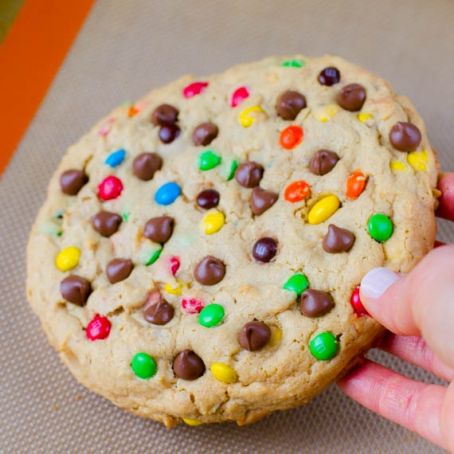 1 Giant Monster M&M Cookie