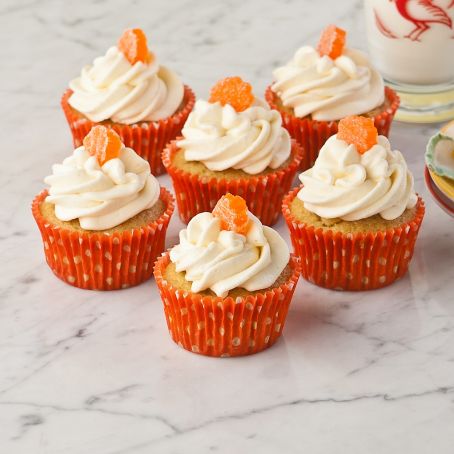 Orange Creamsicle Cupcakes