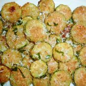 Zucchini Parmesan Crisps