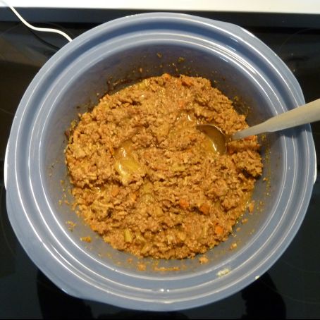 SLOW COOKER DOG FOOD