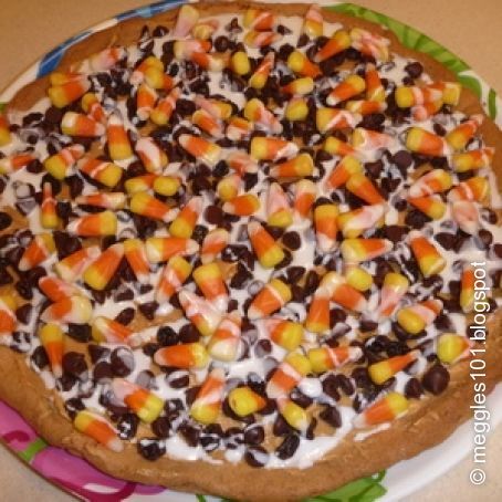 Candy Corn Pizza