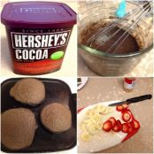 Chocolate Flax Pancakes - Step 1