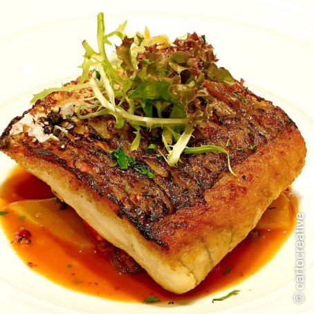 Pan Fried Sea Bass