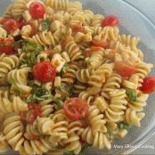 Mushroom and Broccoli Pasta Salad