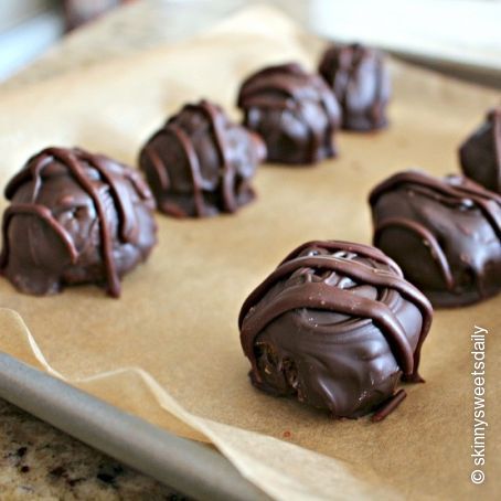 Surprise Dark Chocolate Peanut Butter Balls