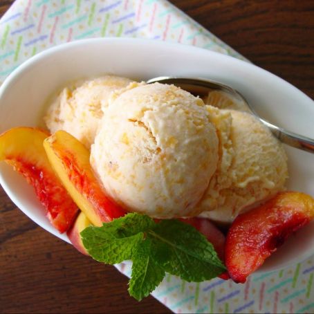 Peach Ice Cream