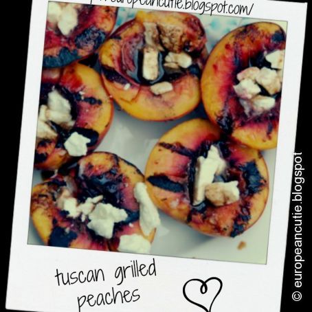tuscan grilled peaches