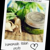 homemade italian pesto