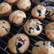Sunday Morning Blueberry Muffins