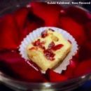 Gulabi Kalakand / Rose Flavored Ricotta Sweet
