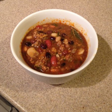 Emeril's Southwestern Turkey and White Bean Chili Simplified