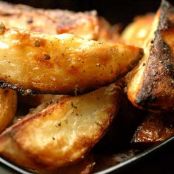 Greek Potatoes Oven-Roasted