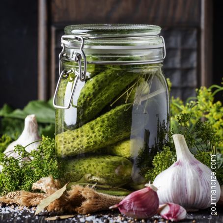 Homemade Cold Packed Pickles