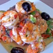 Garides Tourkolimano (Greek Shrimp)