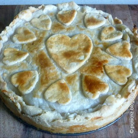 Chicken, Leek, and Mushroom Pie
