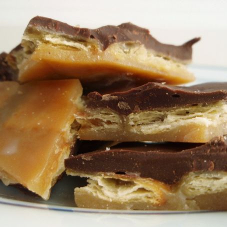 Saltine Toffee Cookies