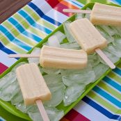 Pina Colada Popsicles