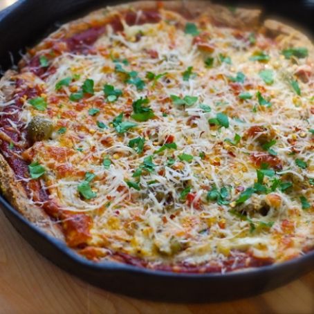 Lo carb Pizza (Atkins type) Best pizza I ever had