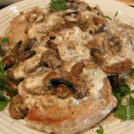 Mushroom Pork Chops