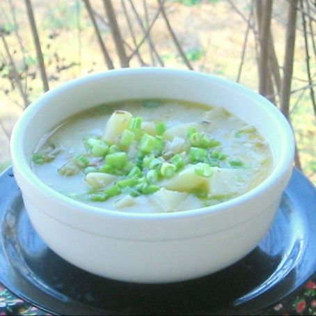 My Potato Leek Soup