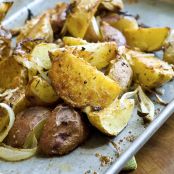 Garlic & Parmesan Roasted Potatoes
