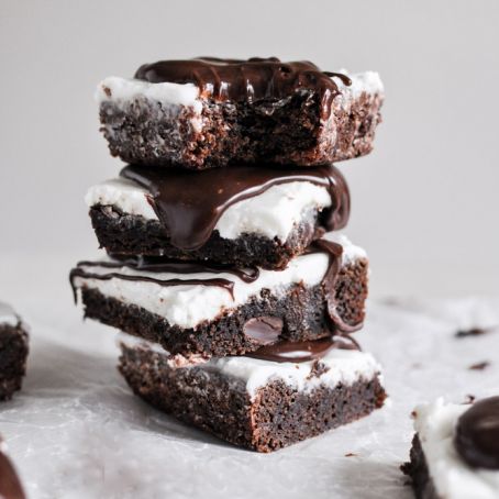 Peppermint Patty Brownies
