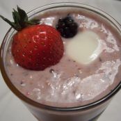 Rise 'n Shine Strawberry Surprise Shake - Step 1