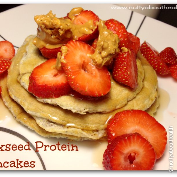 Flaxseed Protein Pancakes