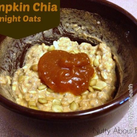 Pumpkin Chia Overnight Oats
