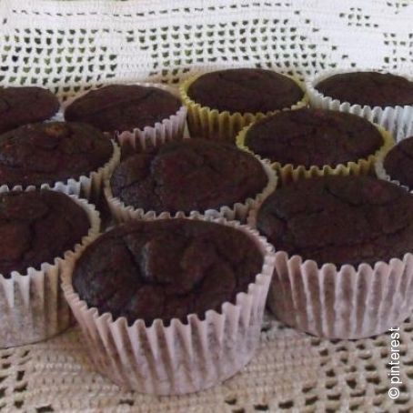 Chocolatey Delight Pumpkin Oat Muffins