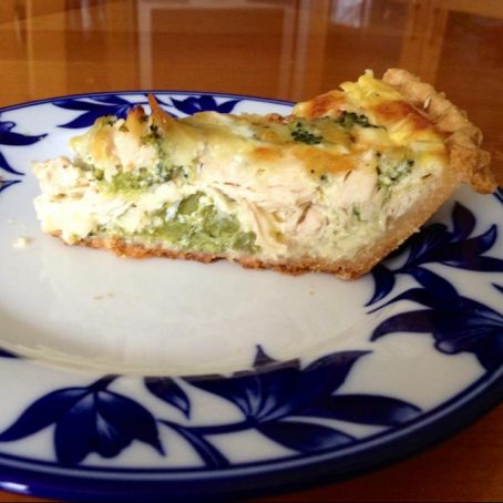 Chicken Broccoli Quiche