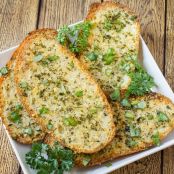 Quick Parmesan Garlic Bread