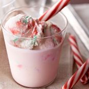 Peppermint Eggnog Punch