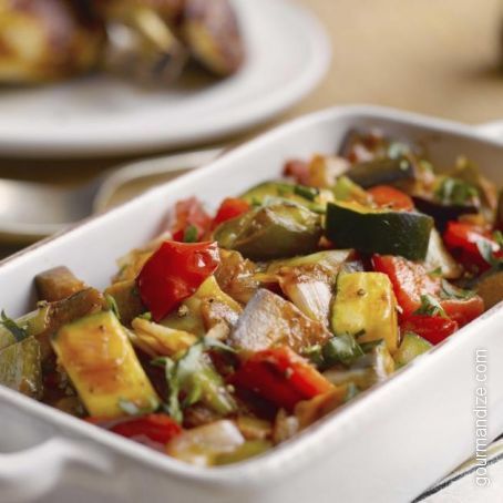 Classic French Ratatouille with Ground Beef