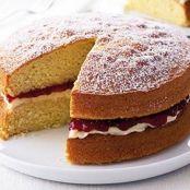 victoria sponge cake