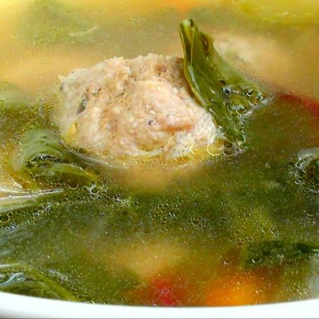 Turkey Meatball Soup