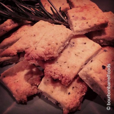 Rosemary Wine Crackers