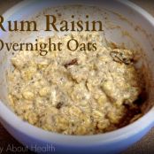 Rum Raisin Overnight Oats