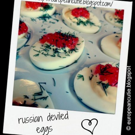 russian deviled eggs