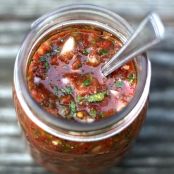 Rustic Roasted Tomato Salsa