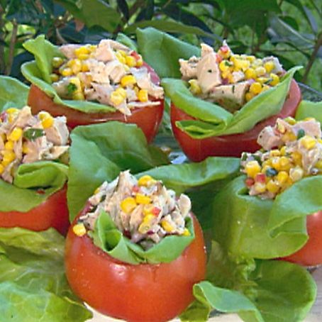 Paula'S Tomatoes stuffed with Chicken Salad