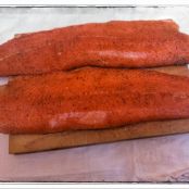 marinated salmon - Step 1