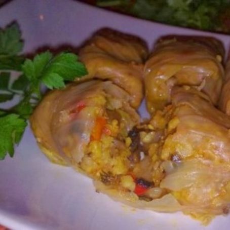 SARMALE CU PASAT  I CIUPERCI