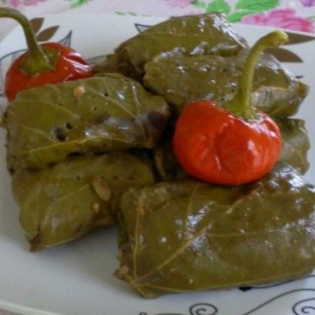 SARMALUTE IN FOI DE VITA-DE-VIE CU GHEBE