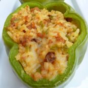 Sausage and Rice Stuffed Peppers