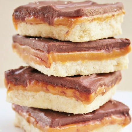 Homemade Twix Bars