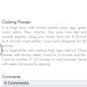 Potato Chip Shrimp Cakes - Step 1