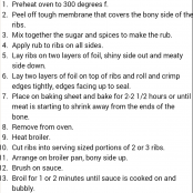 Barbecue Ribs - Step 1