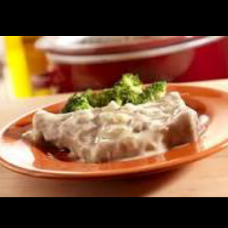 Creamy Crock Pot Pork Chops